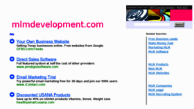What Mlmdevelopment.com website looked like in 2012 (12 years ago)