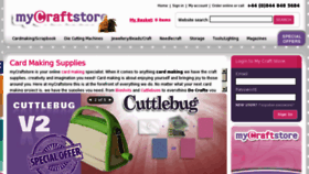 What Mycraftstore.com website looked like in 2011 (13 years ago)