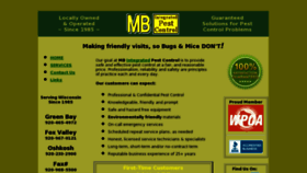 What Mbintegrated.com website looked like in 2012 (13 years ago)