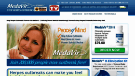 What Medavir.com website looked like in 2012 (11 years ago)