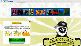 What Madafoquer.com.br website looked like in 2012 (11 years ago)