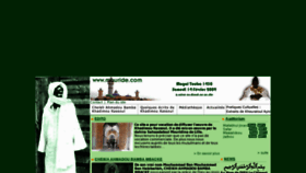 What Mouride.com website looked like in 2012 (11 years ago)