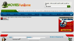 What Moviesfunzone.com website looked like in 2012 (11 years ago)