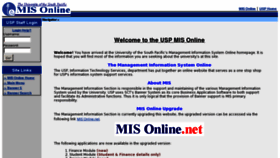 What Mis.usp.ac.fj website looked like in 2012 (11 years ago)