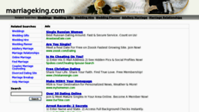 What Marriageking.com website looked like in 2012 (11 years ago)