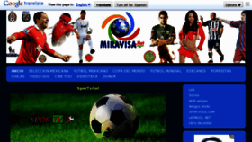 What Miravisa.net website looked like in 2012 (11 years ago)
