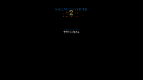 What Megaconverter.com website looked like in 2012 (11 years ago)
