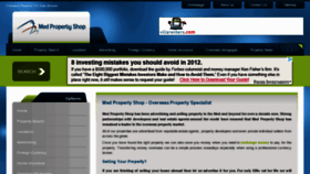 What Medpropertyshop.com website looked like in 2012 (11 years ago)