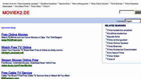 What Moviek2.de website looked like in 2012 (11 years ago)