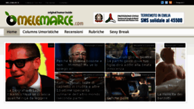 What Melemarce.com website looked like in 2012 (11 years ago)