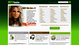 What Mp3suite.com website looked like in 2012 (12 years ago)
