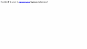 What Mainweb.hgo.se website looked like in 2012 (11 years ago)