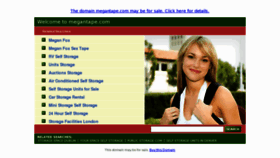 What Megantape.com website looked like in 2012 (11 years ago)