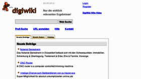 What Mixano.de website looked like in 2012 (11 years ago)