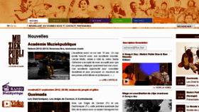 What Muziekpublique.be website looked like in 2012 (11 years ago)