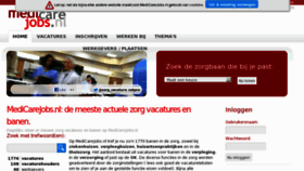 What Medicarejobs.nl website looked like in 2012 (11 years ago)