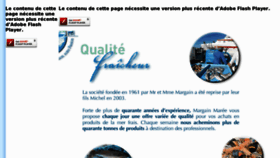 What Margainmaree.fr website looked like in 2012 (11 years ago)