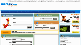 What Meracv.com website looked like in 2012 (11 years ago)