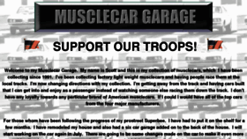 What Musclecargarage.com website looked like in 2012 (11 years ago)