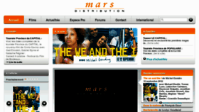 What Marsfilms.com website looked like in 2012 (11 years ago)
