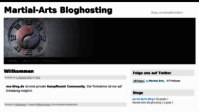 What Ma-blog.de website looked like in 2012 (11 years ago)
