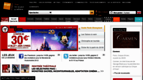 What Mnhn.fnacspectacles.com website looked like in 2012 (11 years ago)