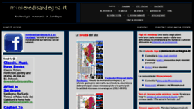 What Minieredisardegna.it website looked like in 2012 (11 years ago)