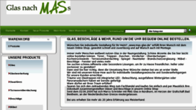 What Mas-glas.de website looked like in 2012 (11 years ago)