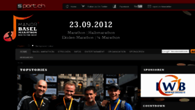 What Manorbaselmarathon.ch website looked like in 2012 (11 years ago)