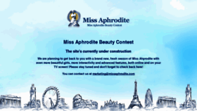 What Missaphrodite2012.com website looked like in 2012 (11 years ago)