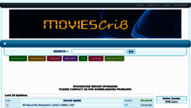 What Moviearena.org website looked like in 2012 (11 years ago)