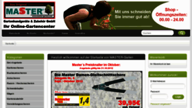 What Master-garten.com website looked like in 2012 (11 years ago)