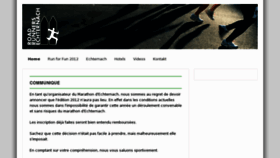 What Marathon-echternach.lu website looked like in 2012 (11 years ago)