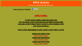 What Mp4arena.org website looked like in 2012 (11 years ago)