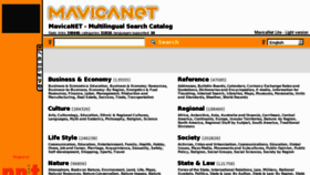 What Mavicanet.com website looked like in 2012 (11 years ago)