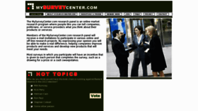What Mysurveycenter.com website looked like in 2012 (11 years ago)