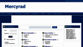 What Mercyrad.com website looked like in 2012 (11 years ago)