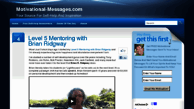 What Motivational-messages.com website looked like in 2012 (11 years ago)
