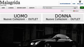 What Malagridabbigliamento.it website looked like in 2012 (11 years ago)