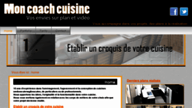 What Moncoachcuisine.com website looked like in 2012 (11 years ago)