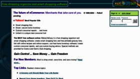 What Makelifeeasy.com website looked like in 2012 (11 years ago)