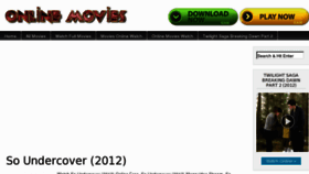 What Movieshd24.com website looked like in 2012 (11 years ago)