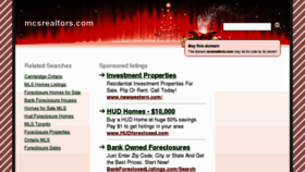 What Mcsrealtors.com website looked like in 2012 (11 years ago)