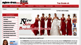 What Mylove-dress.com website looked like in 2012 (11 years ago)