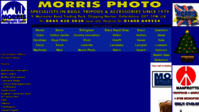 What Morrisphoto.co.uk website looked like in 2012 (11 years ago)