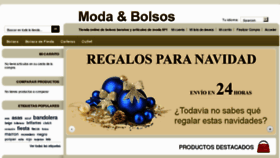 What Modaybolsos.com website looked like in 2012 (11 years ago)