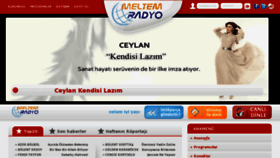 What Meltemradyo.com.tr website looked like in 2012 (11 years ago)