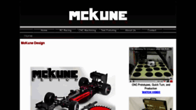 What Mckunedesign.com website looked like in 2012 (11 years ago)