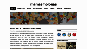 What Mamasmolonas.com website looked like in 2013 (11 years ago)