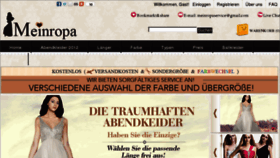 What Meinropa.de website looked like in 2013 (11 years ago)